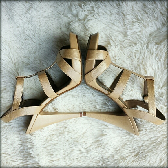 {Paolo} NIB Nude Killer Strappy Heels - Picture 2 of 8